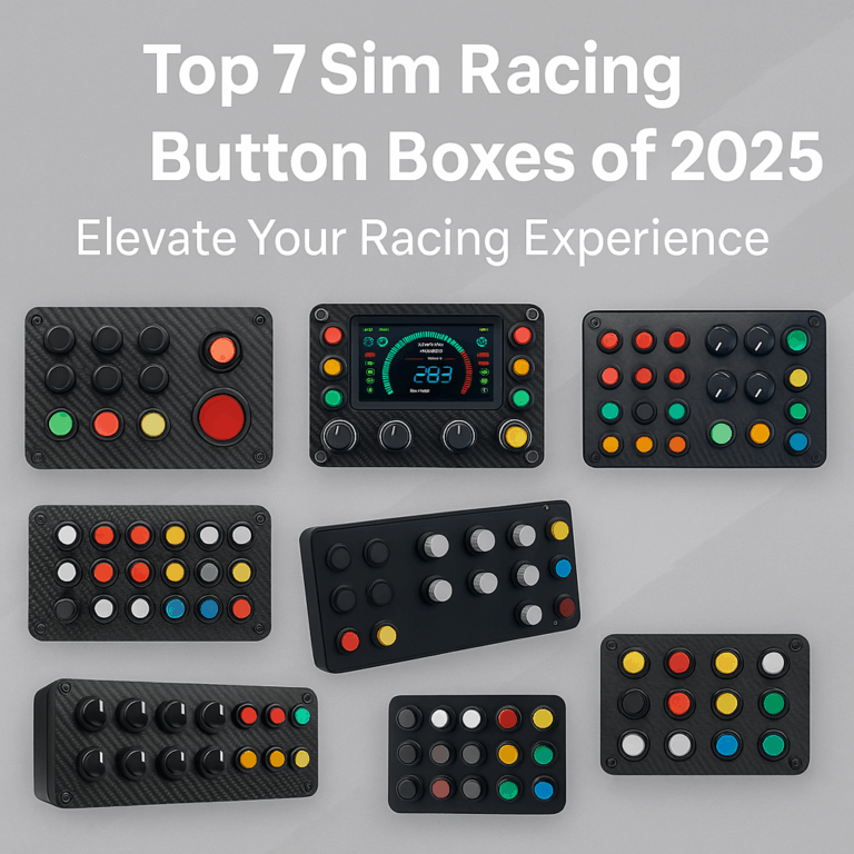 Sim Racing Button Boxes to Elevate Your Racing Experience